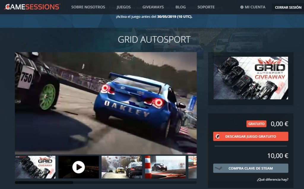 descargar grid autosports 2