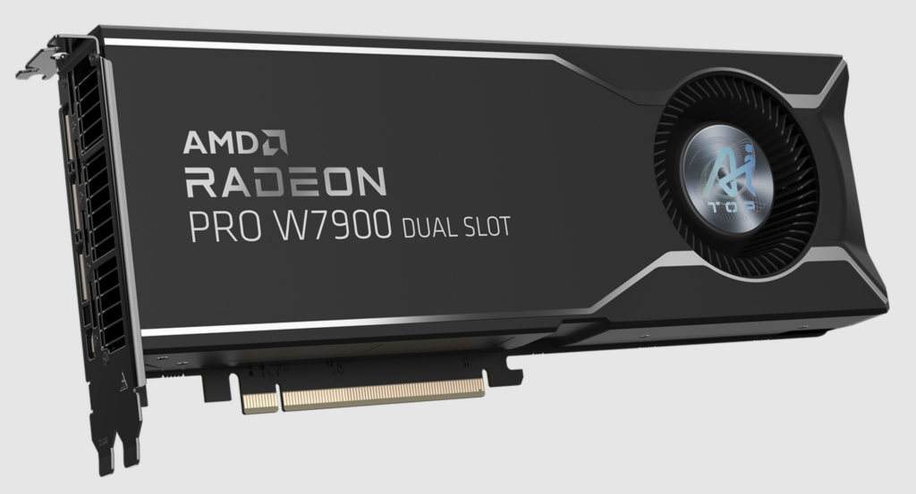 Nuevas GPUs de AMD Radeon Pro AI TOP
